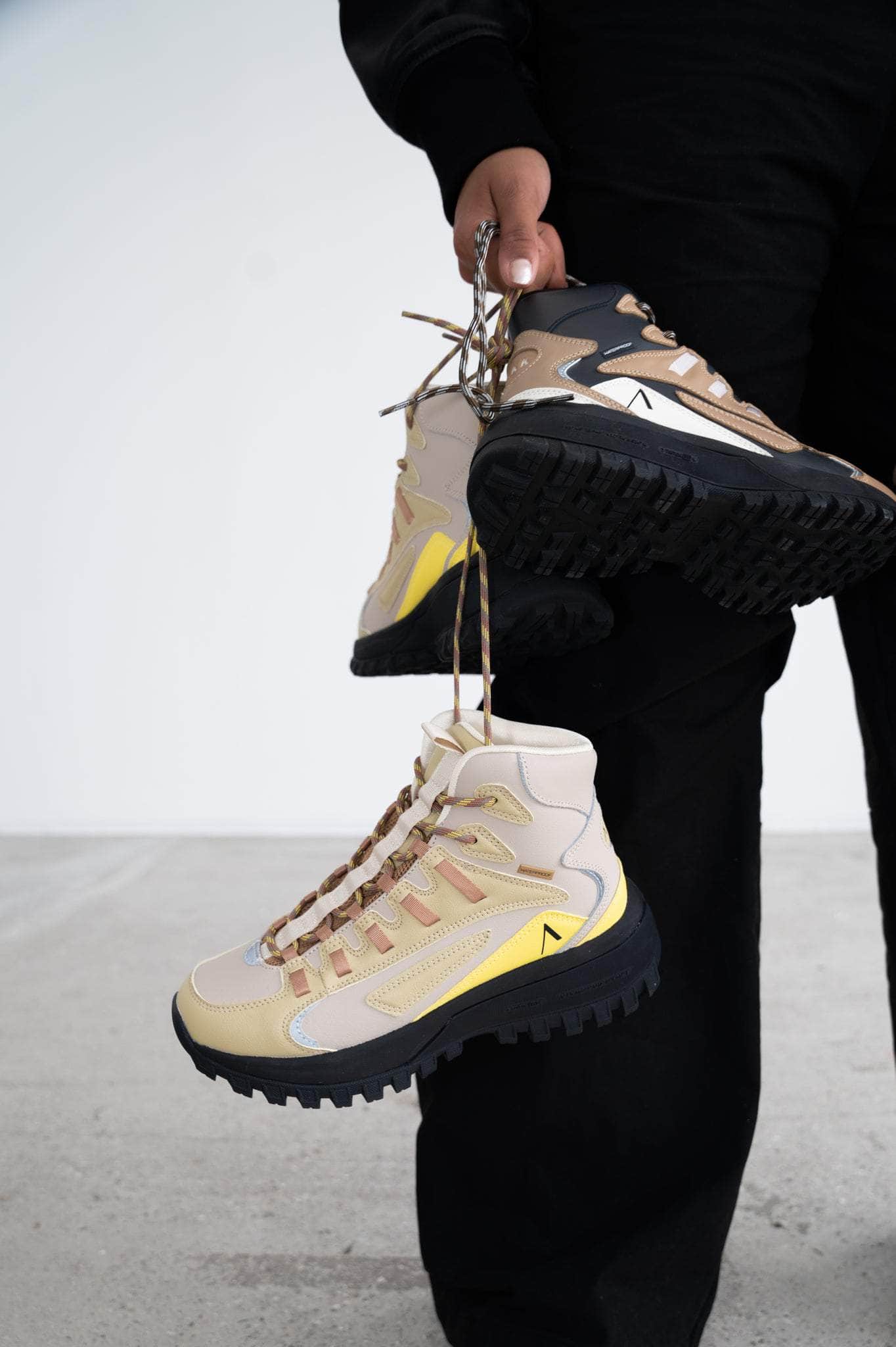 ARKK Essential Line Apaze Hightop Leather HL T-S19 | Humus Boulder | Women Apaze Hightop